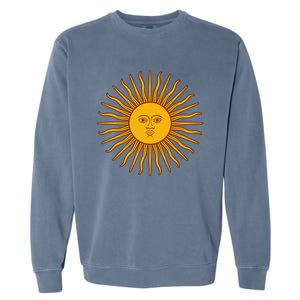 Argentina Sun Great Gift Garment-Dyed Sweatshirt