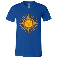 Argentina Sun Great Gift V-Neck T-Shirt