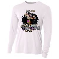 Afro She Got Mad Hustle And A Dope Soul Girl Boss Mom Boss Dope Soul Cooling Performance Long Sleeve Crew