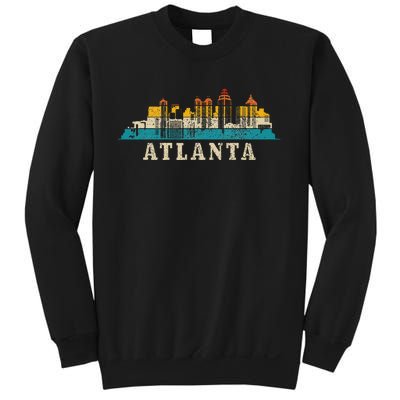 Atlanta Skyline Georgia ATL Vintage Pride Retro Sweatshirt