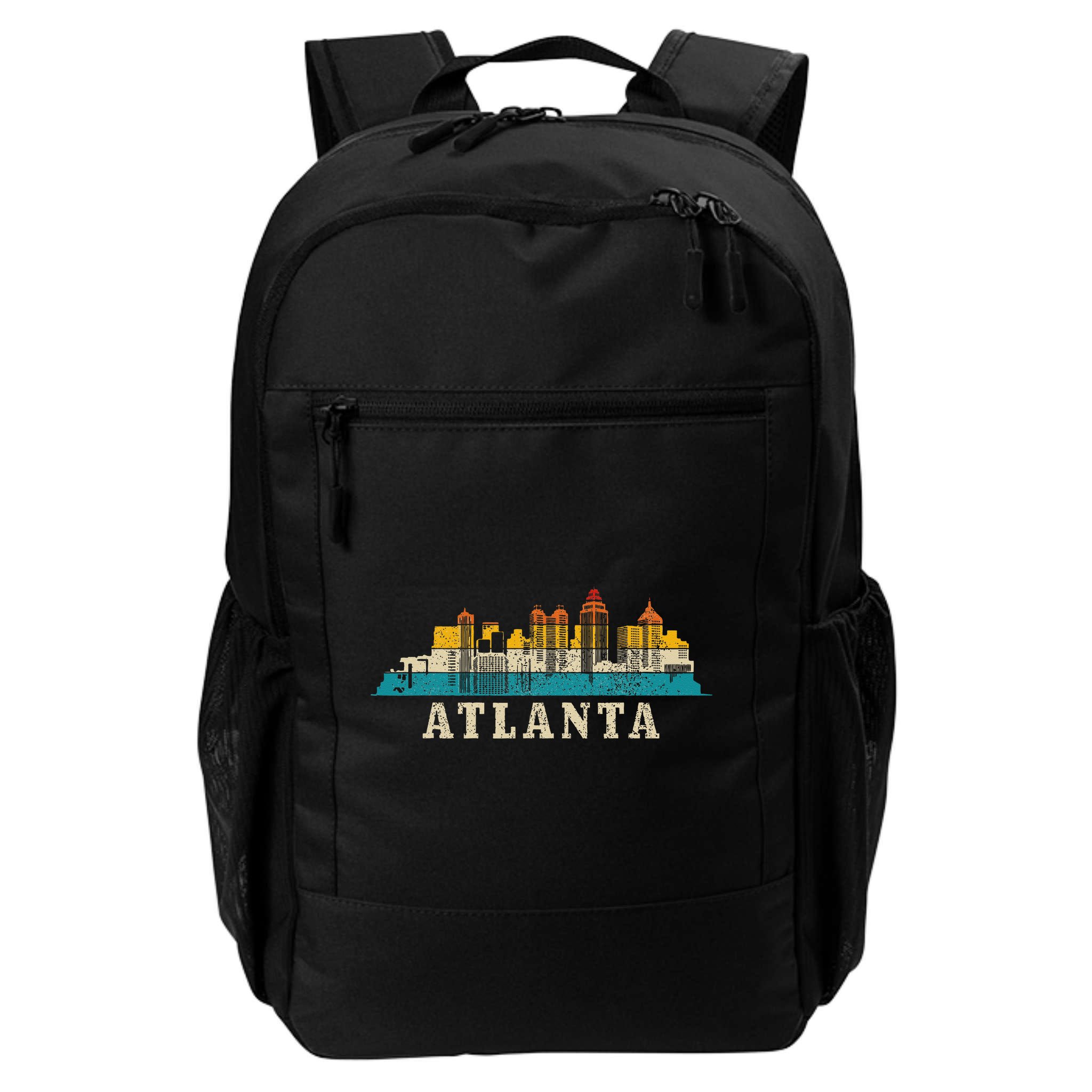 Atlanta Skyline Georgia ATL Vintage Pride Retro Backpack