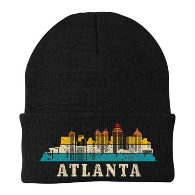 Atlanta Skyline Georgia ATL Vintage Pride Retro Beanie