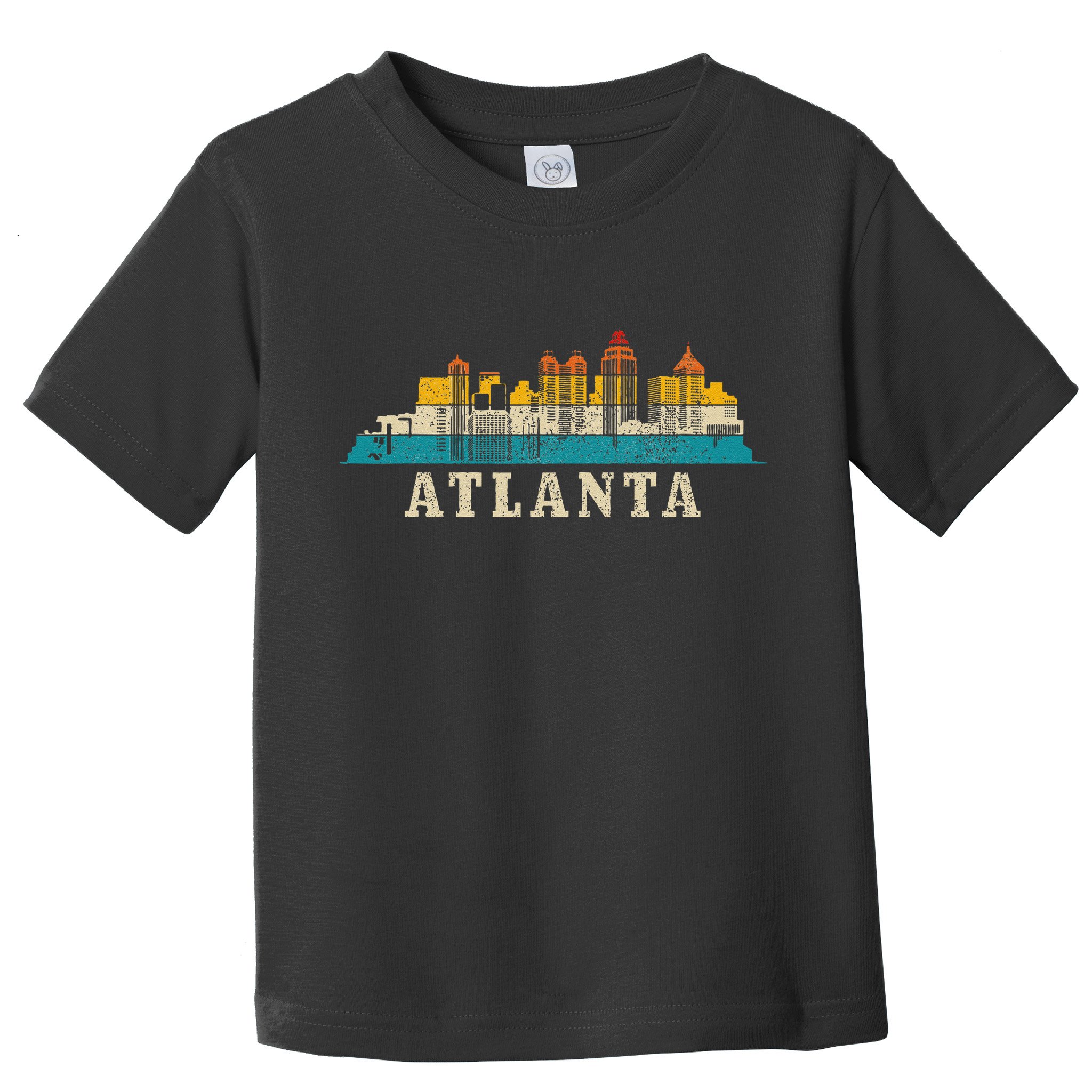 Atlanta Skyline Georgia ATL Vintage Pride Retro Toddler T-Shirt