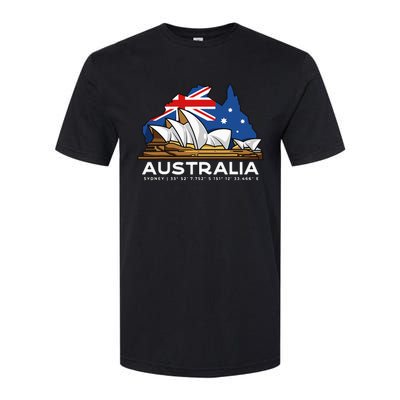 Australia Sydney Gps Coordinates Opera House Softstyle CVC T-Shirt