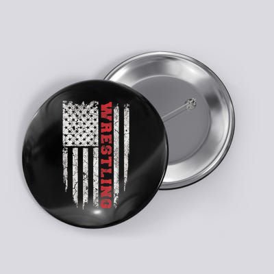 American Sport Gift Wrestling TShirt USA Gift Button