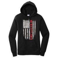 American Sport Gift Wrestling TShirt USA Gift Women's Pullover Hoodie