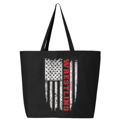 American Sport Gift Wrestling TShirt USA Gift 25L Jumbo Tote