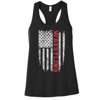 American Sport Gift Wrestling TShirt USA Gift Women's Racerback Tank