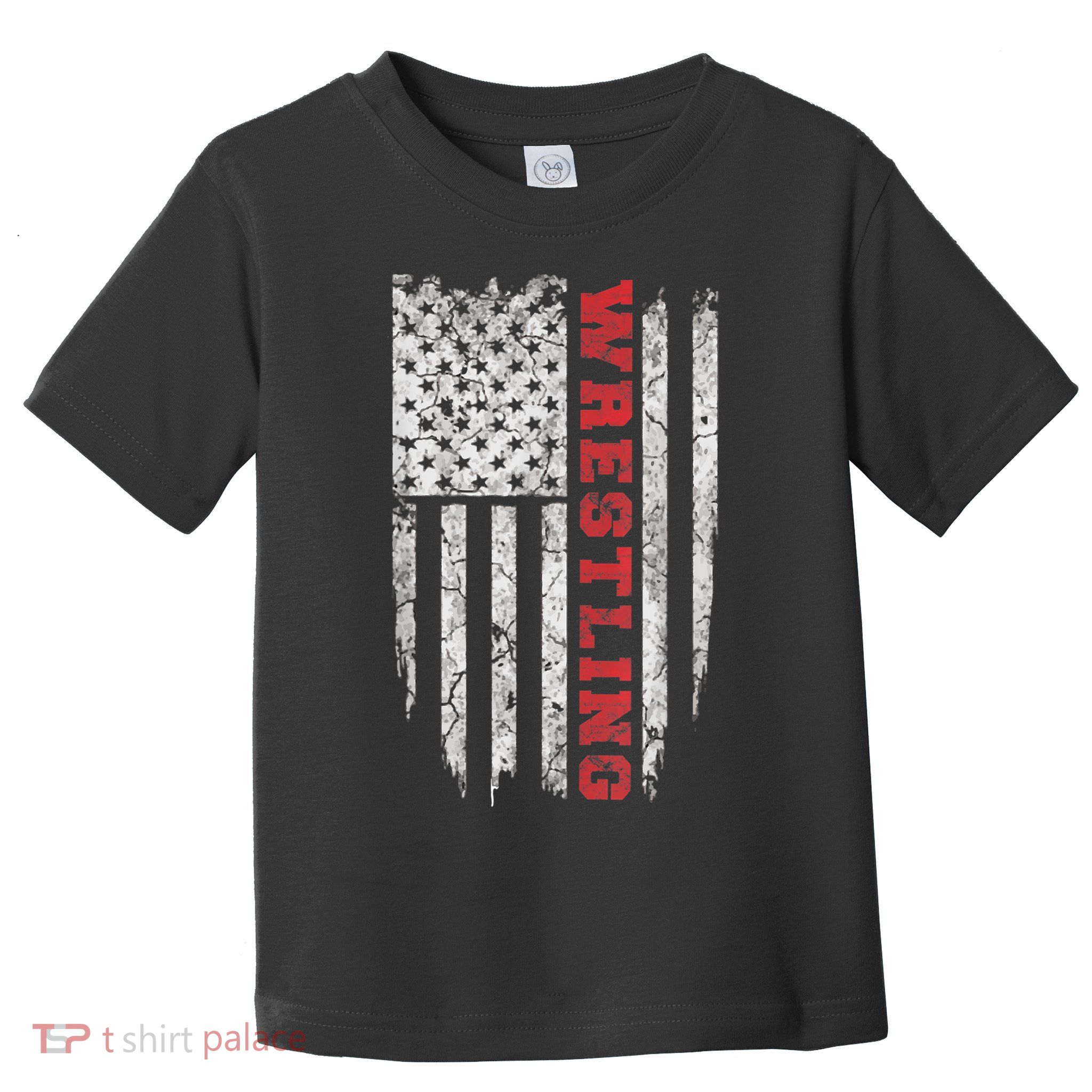 American Sport Gift Wrestling TShirt USA Gift Toddler T-Shirt