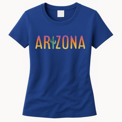 Arizona State Gift Souvenir Arizona Cactus Gift Womens T-Shirt