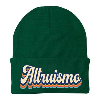 Altruismo Selfless Giving Inspiration Retro Altruismo Knit Cap Winter Beanie