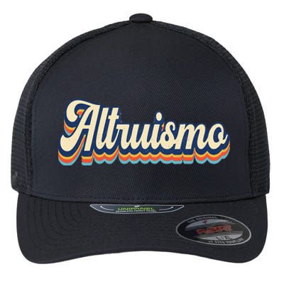 Altruismo Selfless Giving Inspiration Retro Altruismo Flexfit Unipanel Trucker Cap