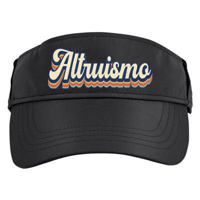 Altruismo Selfless Giving Inspiration Retro Altruismo Adult Drive Performance Visor