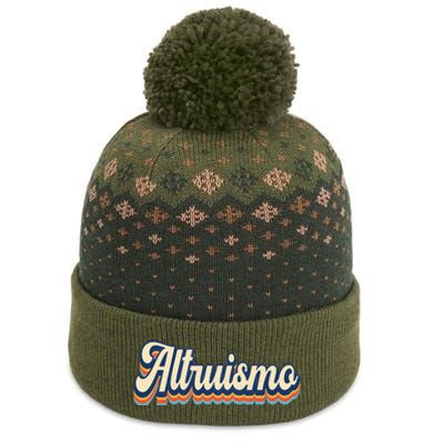 Altruismo Selfless Giving Inspiration Retro Altruismo The Baniff Cuffed Pom Beanie