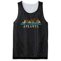 Atlanta Skyline Georgia Atl Vintage Pride Retro Mesh Reversible Basketball Jersey Tank