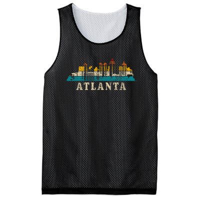 Atlanta Skyline Georgia Atl Vintage Pride Retro Mesh Reversible Basketball Jersey Tank