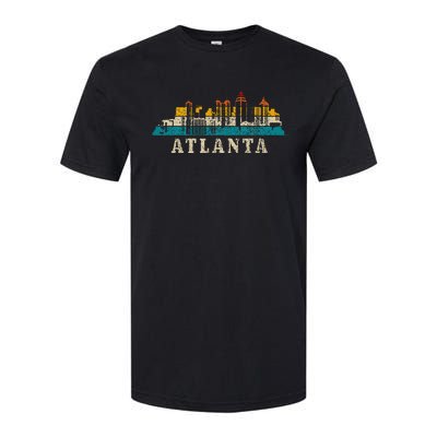 Atlanta Skyline Georgia Atl Vintage Pride Retro Softstyle® CVC T-Shirt