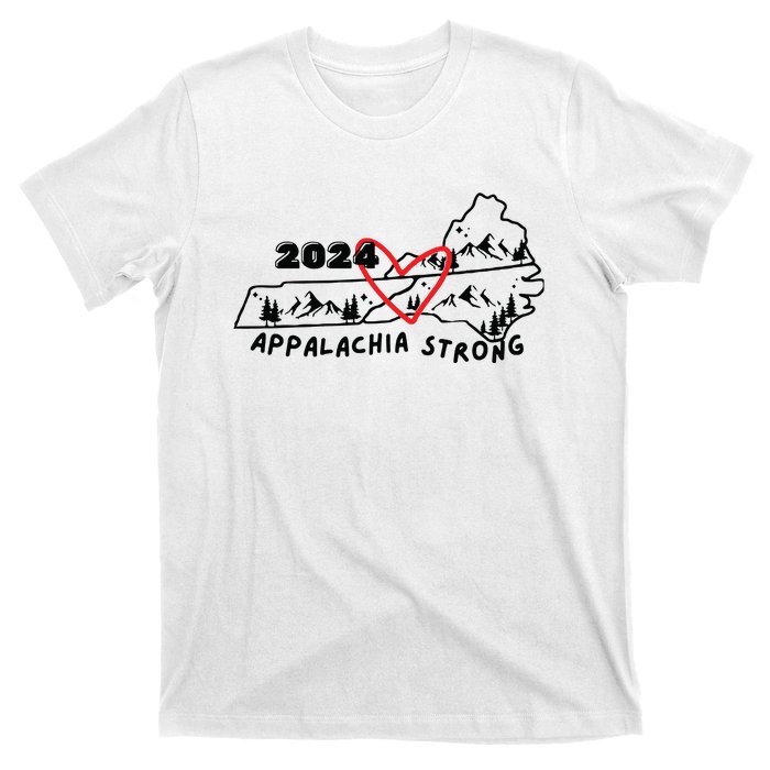 Appalachia Strong Hurricane Helene Southern Relief Hurricane Strong States T-Shirt