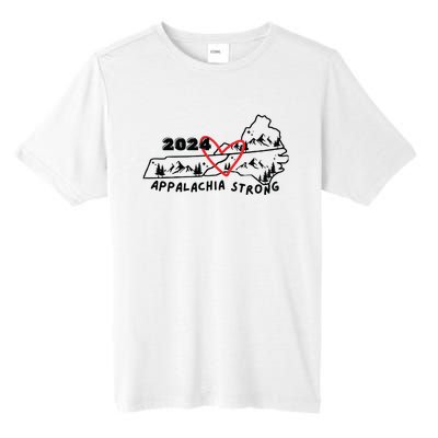 Appalachia Strong Hurricane Helene Southern Relief Hurricane Strong States Tall Fusion ChromaSoft Performance T-Shirt