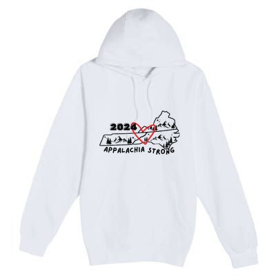 Appalachia Strong Hurricane Helene Southern Relief Hurricane Strong States Premium Pullover Hoodie