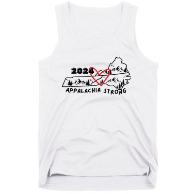 Appalachia Strong Hurricane Helene Southern Relief Hurricane Strong States Tank Top