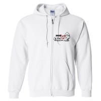 Appalachia Strong Hurricane Helene Southern Relief Hurricane Strong States Full Zip Hoodie