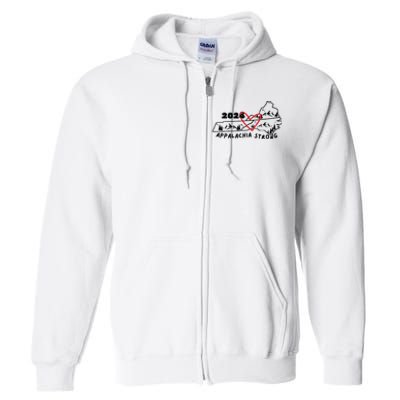 Appalachia Strong Hurricane Helene Southern Relief Hurricane Strong States Full Zip Hoodie