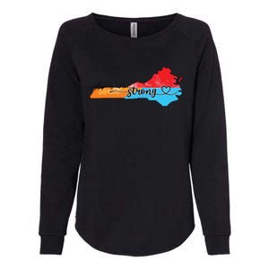 Appalachia Strong Hurricane Helene Virginia Womens California Wash Sweatshirt