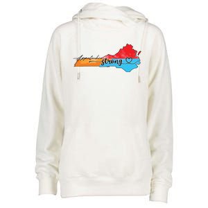 Appalachia Strong Hurricane Helene Virginia Womens Funnel Neck Pullover Hood