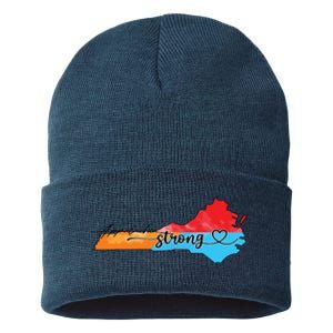 Appalachia Strong Hurricane Helene Virginia Sustainable Knit Beanie