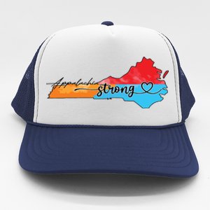 Appalachia Strong Hurricane Helene Virginia Trucker Hat