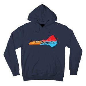 Appalachia Strong Hurricane Helene Virginia Tall Hoodie