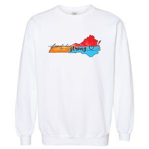 Appalachia Strong Hurricane Helene Virginia Garment-Dyed Sweatshirt