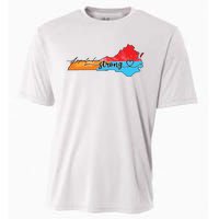 Appalachia Strong Hurricane Helene Virginia Cooling Performance Crew T-Shirt