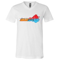 Appalachia Strong Hurricane Helene Virginia V-Neck T-Shirt