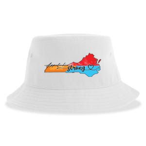 Appalachia Strong Hurricane Helene Virginia Sustainable Bucket Hat