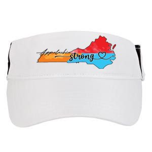 Appalachia Strong Hurricane Helene Virginia Adult Drive Performance Visor