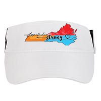 Appalachia Strong Hurricane Helene Virginia Adult Drive Performance Visor