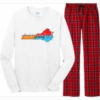 Appalachia Strong Hurricane Helene Virginia Long Sleeve Pajama Set