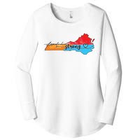 Appalachia Strong Hurricane Helene Virginia Women's Perfect Tri Tunic Long Sleeve Shirt