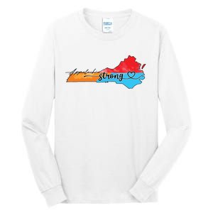 Appalachia Strong Hurricane Helene Virginia Tall Long Sleeve T-Shirt