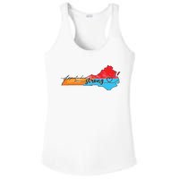 Appalachia Strong Hurricane Helene Virginia Ladies PosiCharge Competitor Racerback Tank