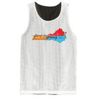 Appalachia Strong Hurricane Helene Virginia Mesh Reversible Basketball Jersey Tank