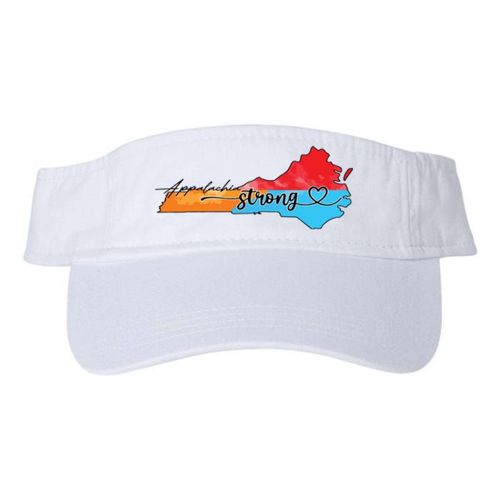 Appalachia Strong Hurricane Helene Virginia Valucap Bio-Washed Visor