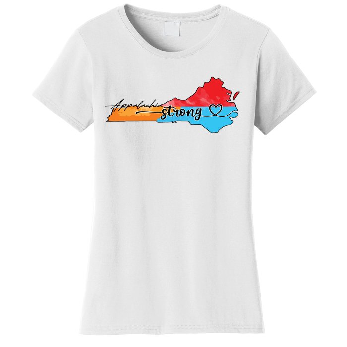 Appalachia Strong Hurricane Helene Virginia Women's T-Shirt