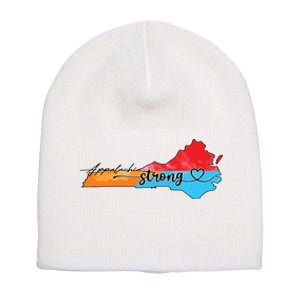 Appalachia Strong Hurricane Helene Virginia Short Acrylic Beanie