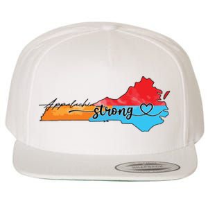 Appalachia Strong Hurricane Helene Virginia Wool Snapback Cap