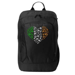 Awesome Shamrock Heart St. Patricks Day Irish Love Women City Backpack