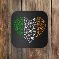 Awesome Shamrock Heart St. Patricks Day Irish Love Women Coaster