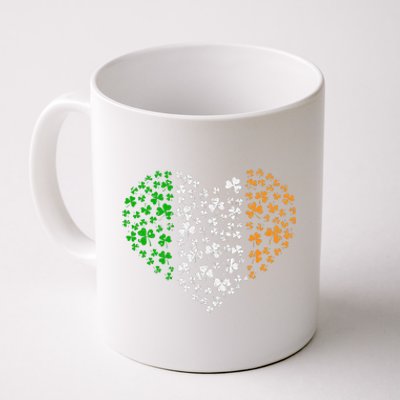 Awesome Shamrock Heart St. Patricks Day Irish Love Women Coffee Mug